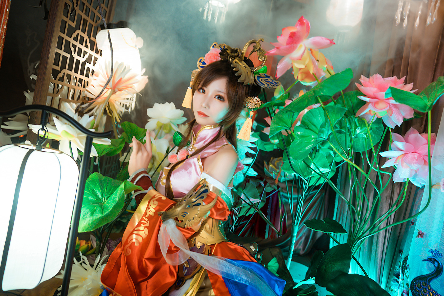 美女cos欣赏 大乔美艳小乔俏